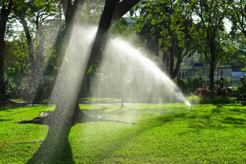 Système d'arrosage automatique intégré