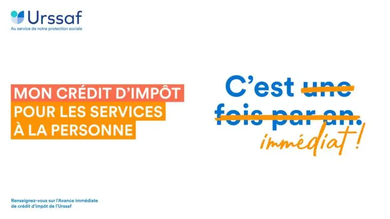 Avance immédiate avec l'Urssaf